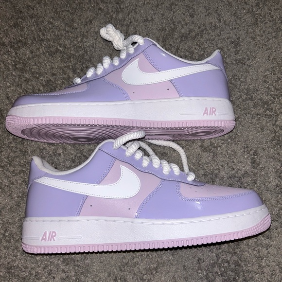 Size 13 Nike Air Force One Patent Leather Easter new
